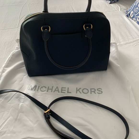 Brand new Michael Kors blue pebbled leather bag - Picture 2 of 3